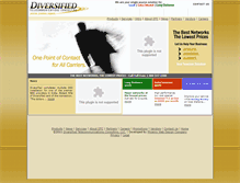 Tablet Screenshot of diversifiedconsulting.net